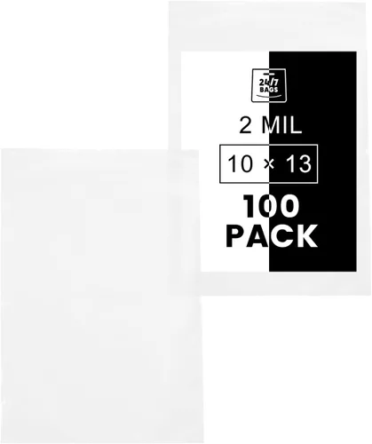 Vista 17 de Bolsas de plástico de polietileno transparentes con cierre de cremallera resellable de 6" x 9" (1000 bolsas) de 2 mil