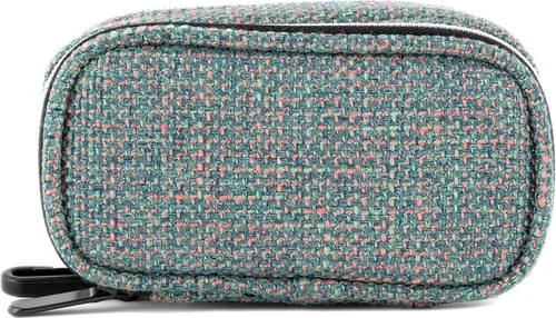 Vista 14 de DIME BAGS Bolsa de viaje acolchada para cápsulas con clip para llavero, acolchado interior para protección de vidrio y equipo, múltiples