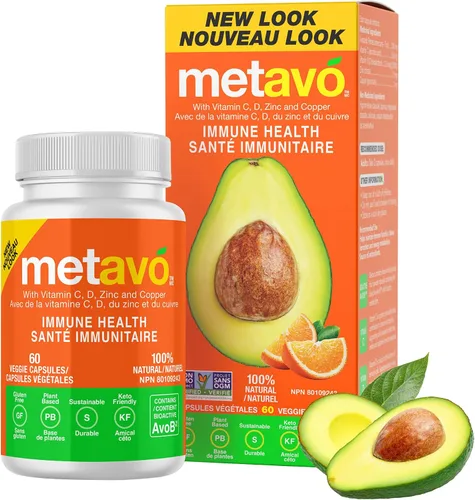 Vista 2 de Metavo Salud inmunológica: suplemento natural de apoyo inmunológico, suplementos esenciales de zinc para hombres y mujeres enriquecidos con vitamina