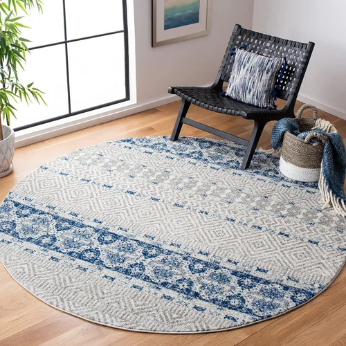 Vista 52 de SAFAVIEH Madison Collection - Alfombra decorativa de 2 pies 3 pulgadas x 4 pies, color carbón y gris, diseño bohemio chic, no desprende pelusa