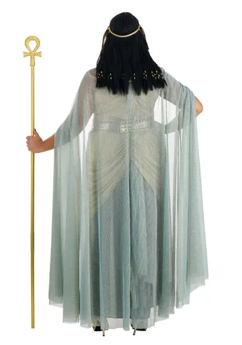 Vista 2 de Disfraz de Reina Cleopatra Talla Plus para Mujer Multicolor