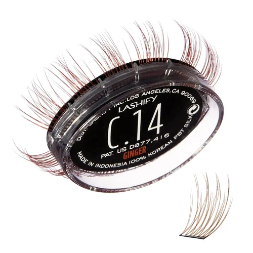 Vista 9 de Lashify Curl - Extensiones de pestañas Gossamer DIY de 0.394 pulgadas, color negro, pestañas postizas fáciles para un aspecto natural