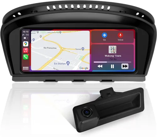 Vista 9 de PEMP Pantalla Linux de 8.8 pulgadas para BMW E60 E90 CCC con cable e inalámbrico CarPlay Retrofit Android Auto Display Mirror Link Car Radio