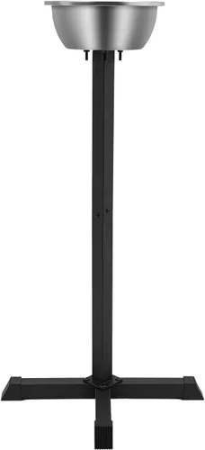 Vista 9 de Soporte de tiza portátil para gimnasio, 21.6 x 21.6 x 42.3 pulgadas, soporte independiente para tiza de gimnasio con cuenco, para gimnasia, roca
