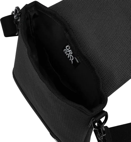 Vista 6 de Croogo Bolso bandolera casual para mujer, bolso de mensajero lateral antirrobo, bolso bandolera de moda para hombre, bolsa de viaje