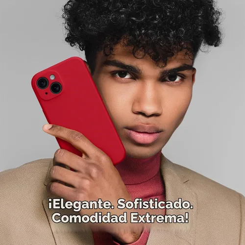 Vista 8 de Funda magnética para iPhone 13, compatible con MagSafe, protección completa de la cámara, protector de pantalla, silicona a prueba de golpes, funda