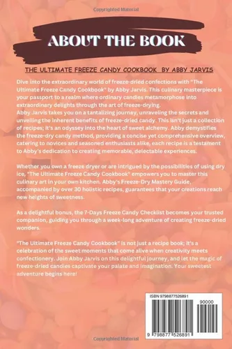 Vista 2 de THE ULTIMATE FREEZE CANDY COOKBOOK 30+ Sweet Alchemy for Nurturing Bonds Through Freeze-dried Bliss