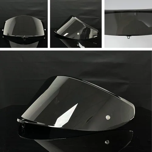 Vista 5 de BSTOP K6 Shield Visor para AGV K6 K6S Protector facial con protección UV Parabrisas Moto Casco Accesorios (Solo uso diario)