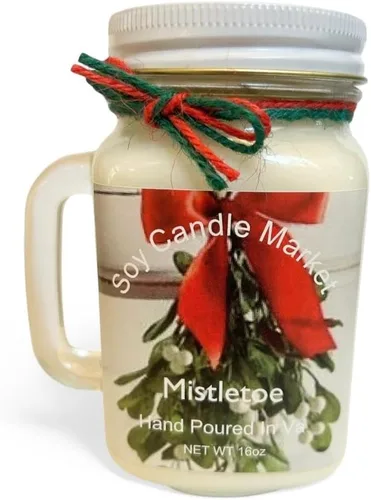 Vista 31 de Velas perfumadas de soja Velas hechas a mano y altamente aromáticas que queman hasta 85 horas en tarro de cristal, perfectas para decoración