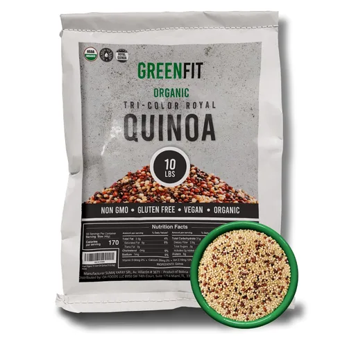 Vista 9 de OA QUINOA Now Greenfit Quinua Tricolor Orgánica Royal (5 Lb)