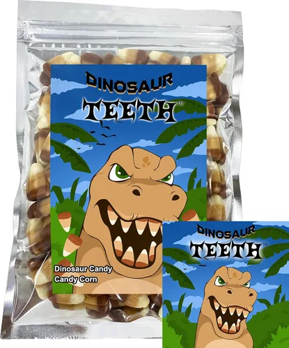 Vista 14 de Killer Bunny Dientes Pastel Candy Corn divertido y único cesta de Pascua, regalo de broma para cumpleaños, niñas, niños y adolescentes (7 onzas)