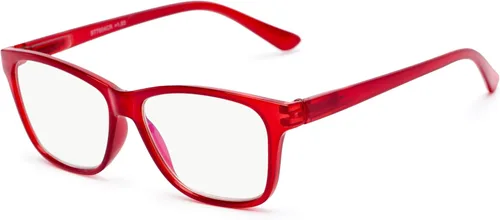Vista 10 de Readers Readers.com - Gafas de lectura: The Francis Computer, Plástico Retro Square Style para Hombre y Mujer