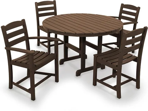 Vista 9 de POLYWOOD® La Casa Café - Juego de comedor, gris pizarra Pizarra gris