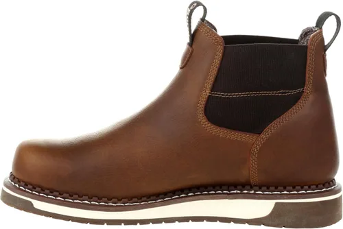 Vista 7 de Georgia Boot Botas de trabajo Chelsea impermeables con cuña, talla única