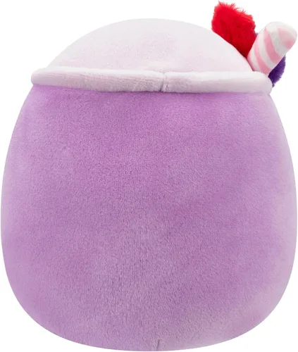 Vista 3 de Squishmallows Original de 5 Pulgadas Vie Berry Smoothie - Peluche Oficial de Jazwares