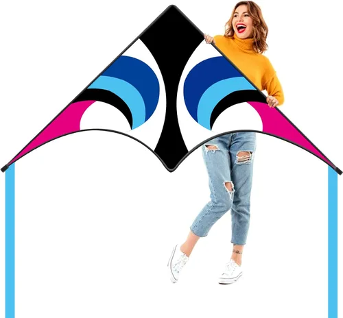 Vista 27 de Large Single Line Beach Kite for Adults,Easy to Fly Kites for Kids Age 4-12