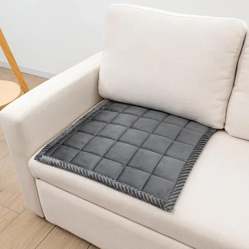 Vista 10 de Funda lavable para sofá para perros, cama para mascotas, fundas de sofá para mascotas con textura aterciopelada, fundas antideslizantes para sofá