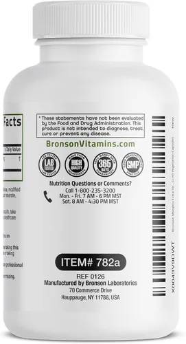 Vista 5 de Bronson Moringa Cápsulas extra fuertes Moringa Oleifera en polvo, 60