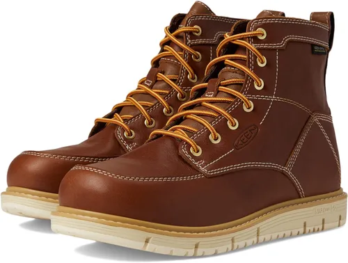 Vista 5 de KEEN Utility Men's San Jose 6" Alloy Toe Waterproof Wedge Work Boots