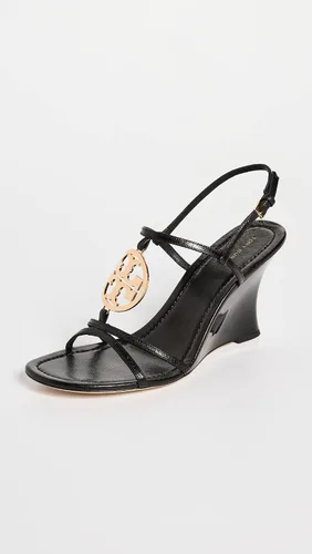 Vista 2 de Tory Burch Capri Miller - Sandalias de cuña para mujer, 3.346in