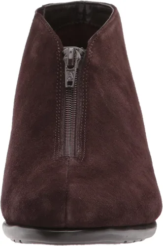 Vista 2 de Aerosoles Botines para mujer, punta puntiaguda con plantilla de espuma viscoelástica, marrón