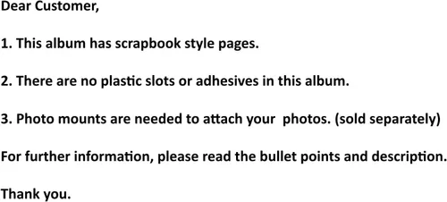 Vista 5 de Álbum de fotos rústico de cuero genuino con caja de regalo, páginas estilo álbum de recortes, capacidad para 60 fotos de 4 x 6 o 5 x 7 pulgadas