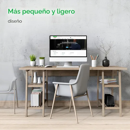Vista 13 de APC Protector contra sobretensiones de respaldo de batería de UPS, fuente de alimentación de batería de respaldo de 425VA, BE425M, color negro
