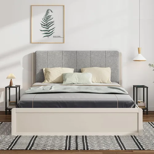 Vista 8 de TUTOTAK Mesa auxiliar pequeña, mesa de extremo estrecho, mesa de sofá delgada, mesita de noche delgada, mesa de sofá, sala de estar, dormitorio Negro