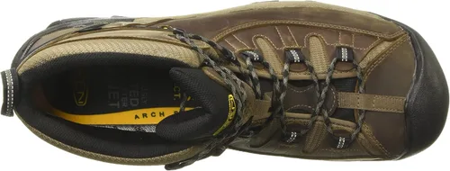 Vista 5 de KEEN Targhee II Botas de senderismo impermeables para hombre, AlcatrazFired Brick