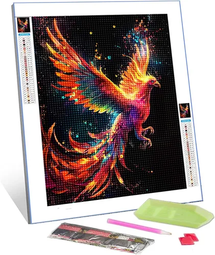 Vista 25 de Kits de pintura de diamantes 5D para adultos, Terror Girl Taladro completo, punto de cruz de diamante redondo, no hables, pintura de diamantes por