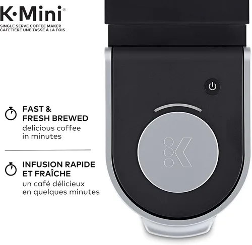 Vista 4 de Dispensador K-Mini de Bebidas Calientes Negro Mate