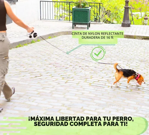 Vista 8 de Snuggle Paws - Correa retráctil todo en uno para perros pequeños