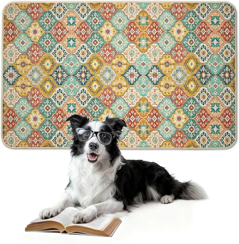 Vista 61 de FXW Almohadillas lavables para orina para perros, almohadillas para cachorros con súper absorbentes, diseñadas específicamente para jaulas de 24