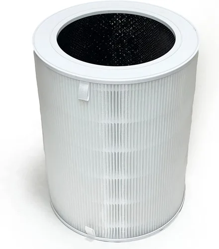 Vista 3 de Nispira NDAP-01 NDAP-02 - Purificador de aire 3 en 1 de repuesto de filtro de carbón activado True HEPA Elimina el olor a humo de 1,500 pies