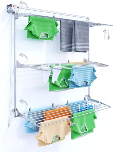 Vista 20 de foxydry Aireador vertical de pared de torre para uso en interiores y exteriores (gris, 34.6 pulgadas) made of aluminum and stainless steel