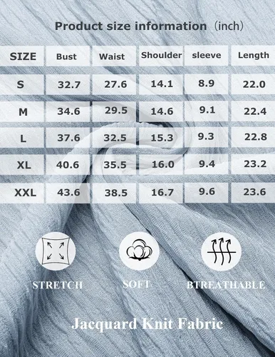 Vista 4 de Zeagoo Women's 2024 Short Sleeve T Shirt Square Neck Slim Fitted Tops Summer Basic Solid Color Tee Tops