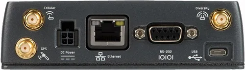 Vista 2 de Sierra Wireless AirLink Raven RV50 Industrial LTE Gateway con Ethernet/Serial/USB/GPS, América del Norte, adaptador de CA