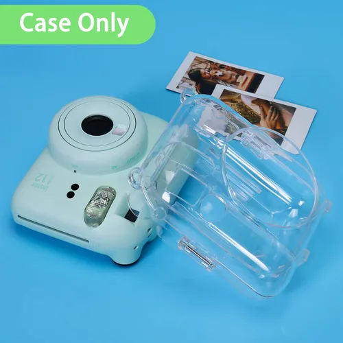 Vista 5 de Aenllosi - Funda para cámara Fujifilm Instax Mini 12, transparente
