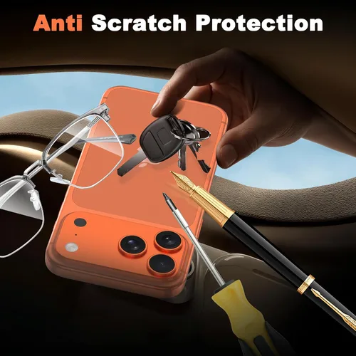 Vista 4 de LYWHL Paquete de 3 + 3 + 3 protectores de pantalla de cuerpo completo para iPhone 17 Pro Max [6.9 pulgadas] con protector de lente de cámara, HD