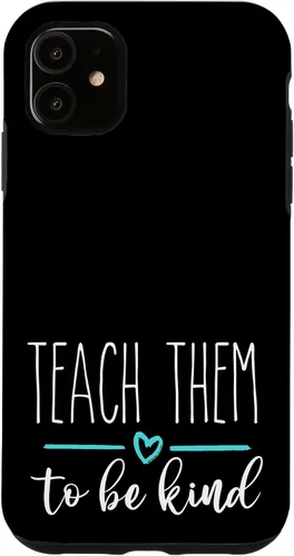 Vista 8 de Rae Inspired Dunn Teach Them to be Kind Teacher Appreciation Case for iPhone 17