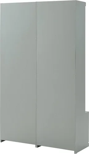 Vista 4 de Crosley Furniture Harper - Juego de entrada de 2 piezas con 2 árboles de pasillo, color gris