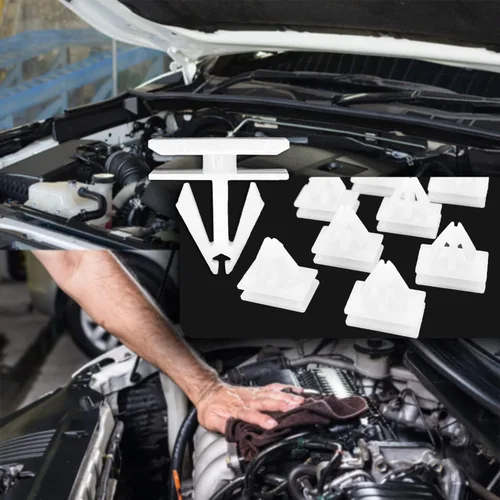 Vista 5 de 20 piezas de clips de remache para panel de balancín compatibles con GM, Chevy, Buick, Cadillac 25693852