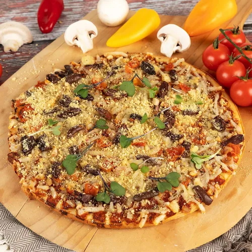 Vista 6 de NOOCH IT - Queso parmesano de anacardo - 4 onzas Sin lácteos, orgánico, de comercio justo, sin OMG, sin gluten Cobertura de queso de anacardo a
