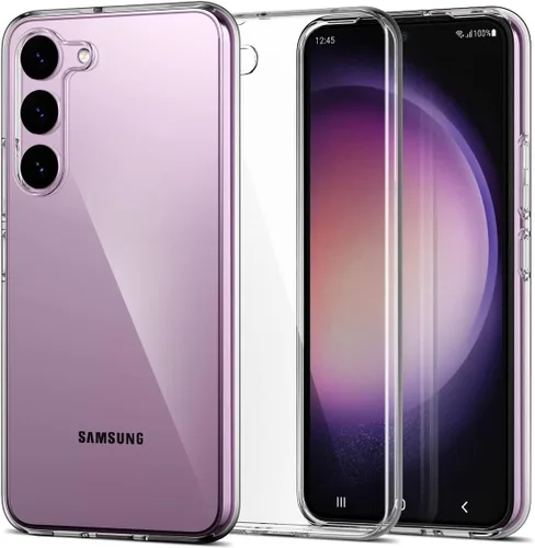 Vista 15 de Funda para Samsung Galaxy S21 Plus, ultra delgada y flexible, TPU resistente a los arañazos, gel de goma suave de silicona protectora transparente