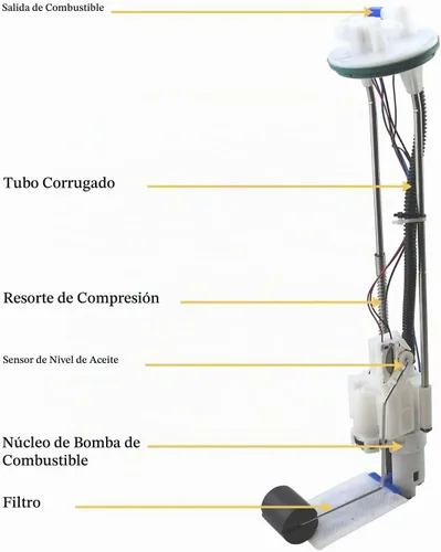 Vista 6 de Conjunto de bomba de combustible 709000461