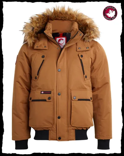Vista 6 de CANADA WEATHER GEAR Chaqueta de invierno para hombre grande y alta, abrigo pesado tipo parka, chaqueta para hombres grandes y altos (M-5XL)