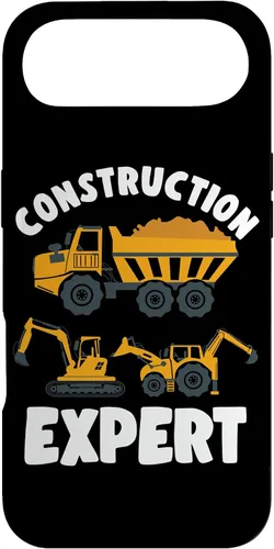 Vista 26 de iPhone 13 Pro Max Truck Construction Expert Excavator Digger para niño pequeño caso