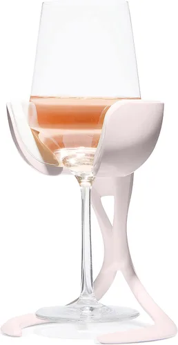 Vista 10 de VoChill Enfriador de copas de vino con tallo Fabricado en Estados Unidos Herramienta de vino radicalmente genial – mantiene el vino