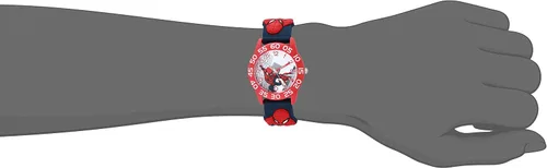 Vista 2 de Marvel Spiderman Watch for Kids - Spiderman Watch Boys - Spider-Man Watches for Boys 4-6 - Toys - Kids - Marvel Toddler - Teen - Dark Blue Case