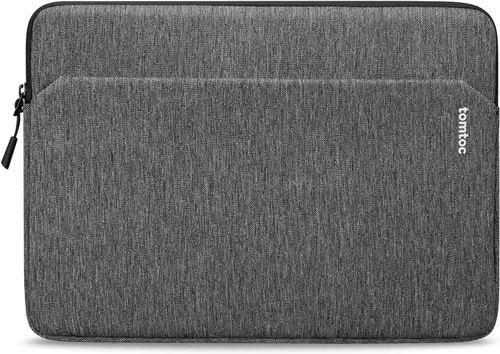 Vista 15 de tomtoc Funda delgada de ajuste personalizado para MacBook Neo A18 Pro A3404 de 13 pulgadas, resistente al agua, con bolsillo para accesorios